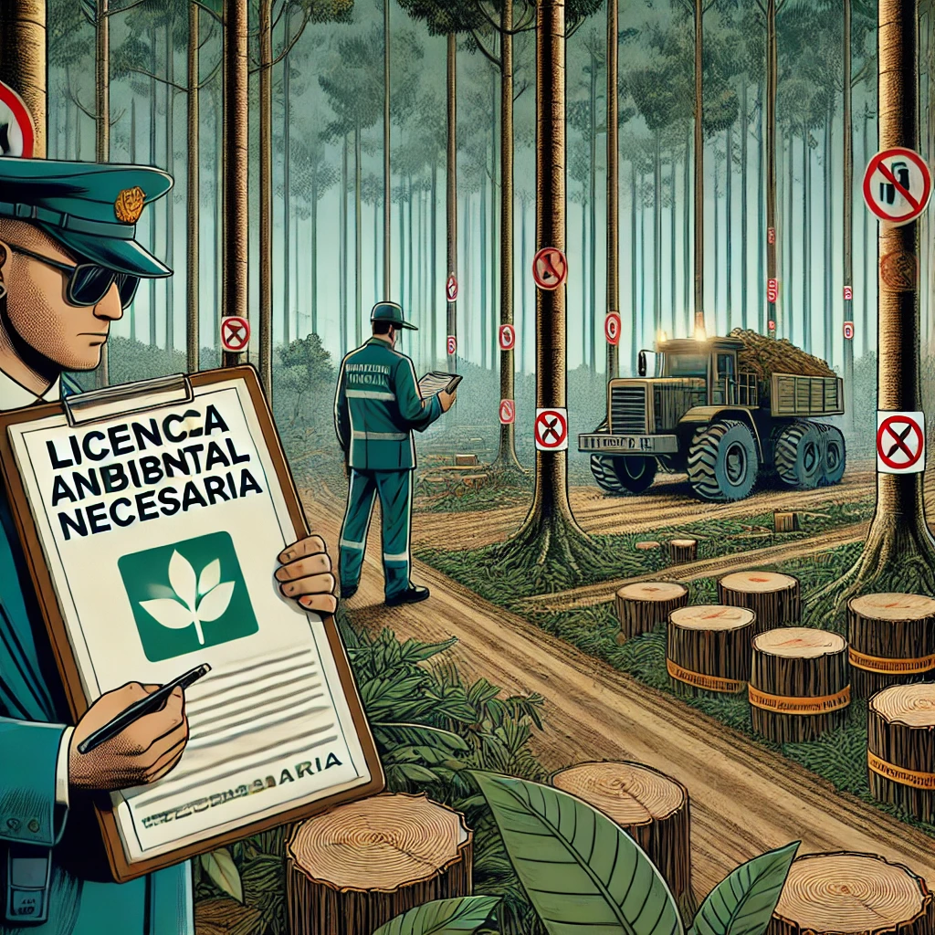 Exploração de Florestas e Requisitos de Licenciamento Ambiental