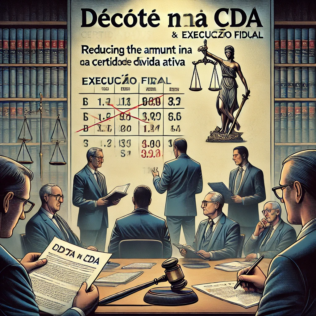 Processual Civil: Decote na CDA e a Execução Fiscal