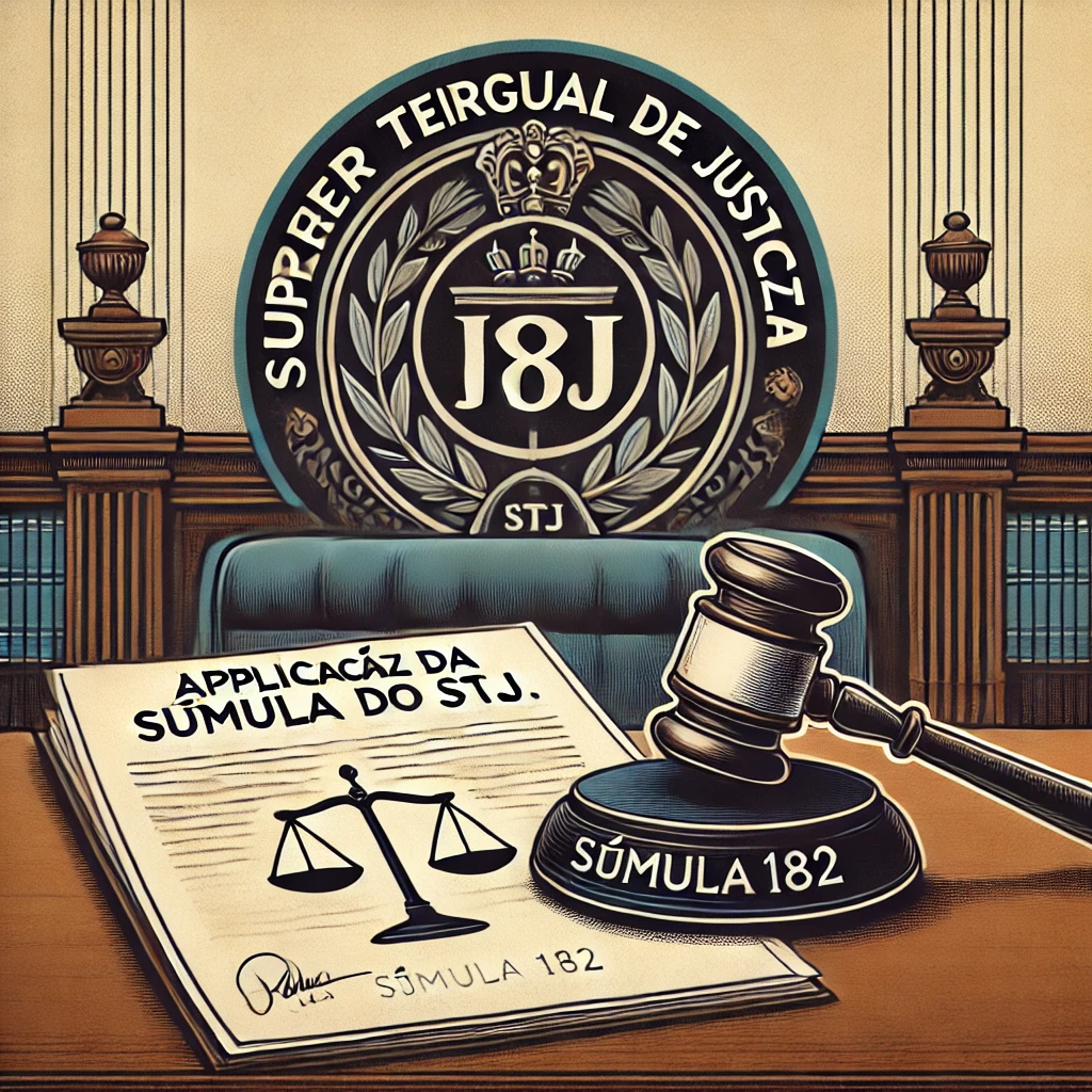 Aplicação da Súmula 182 do STJ