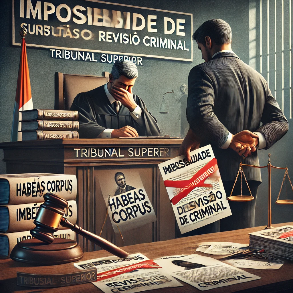 Impossibilidade de Habeas Corpus Substitutivo de Revisão Criminal