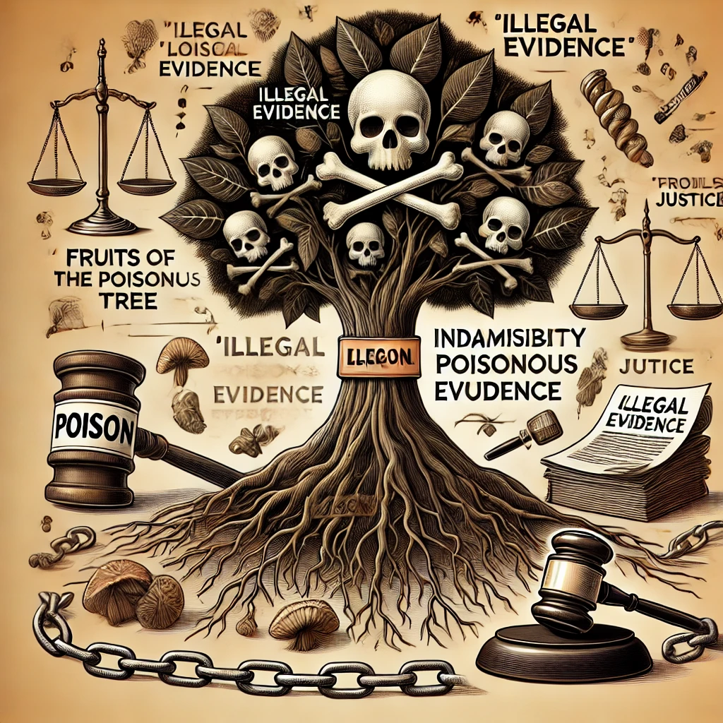 Inadmissibilidade de Provas Obtidas Ilegalmente e a Teoria dos Frutos da Árvore Envenenada