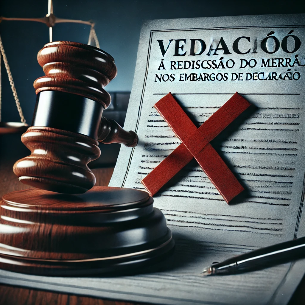 Vedação à Rediscussão do Mérito nos Embargos de Declaração