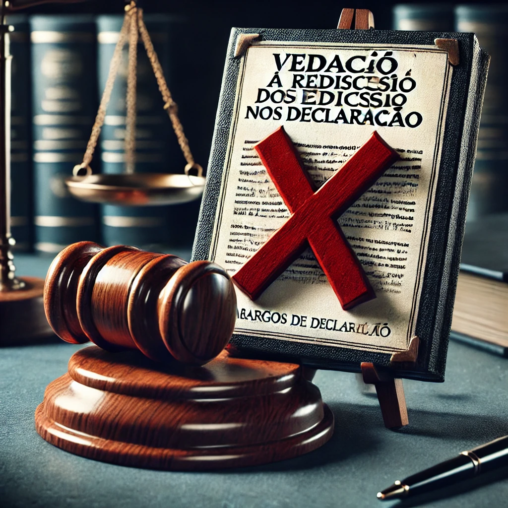 Vedação à Rediscussão do Mérito nos Embargos de Declaração