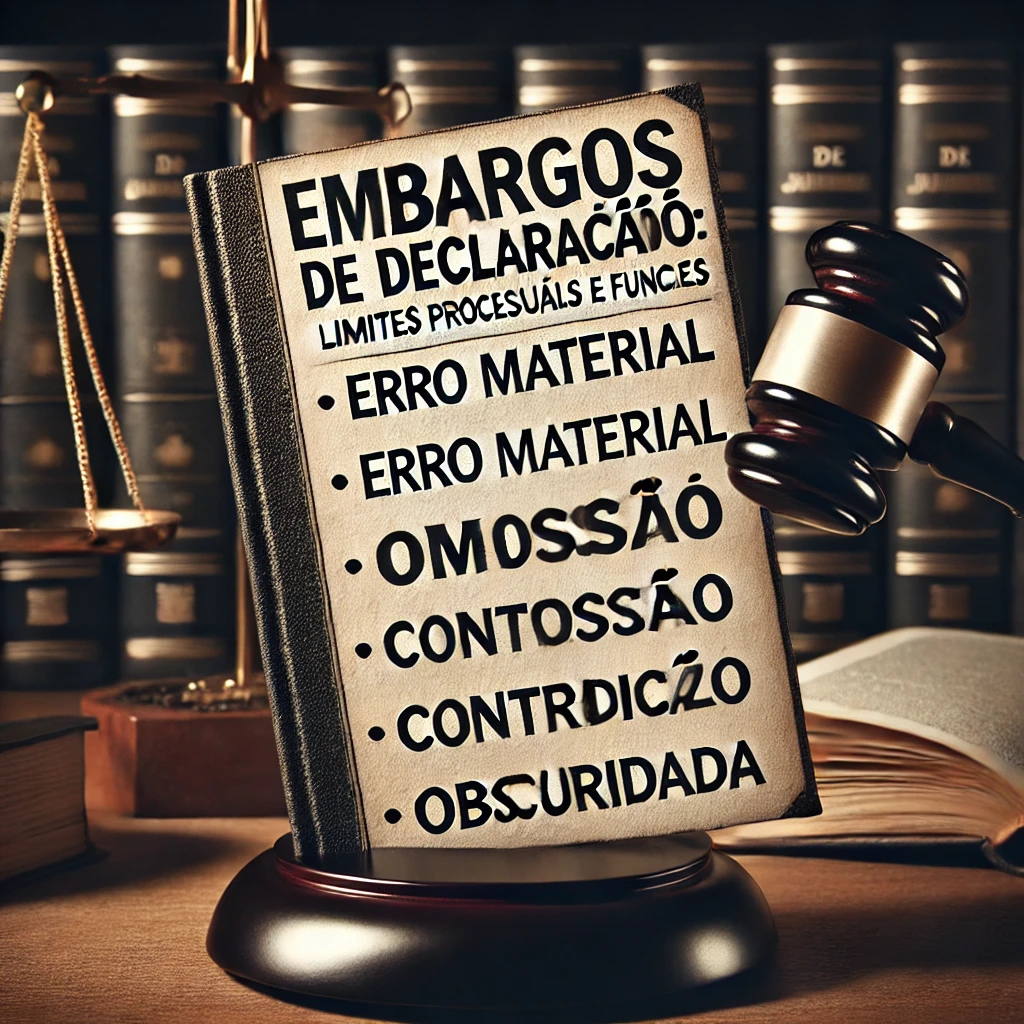 Embargos de Declaração: Limites Processuais e Funções