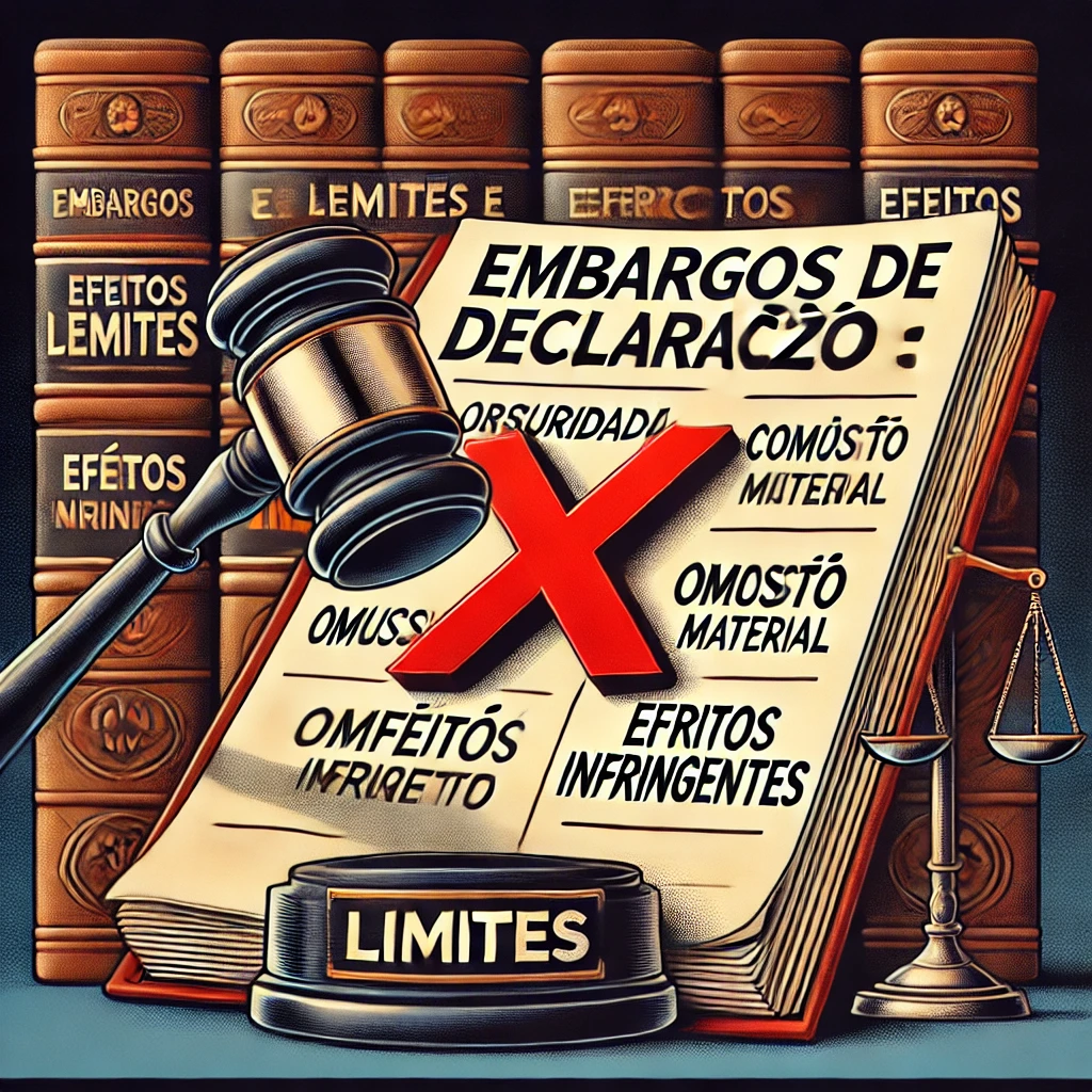 Embargos de Declaração: Limites e Efeitos Infringentes