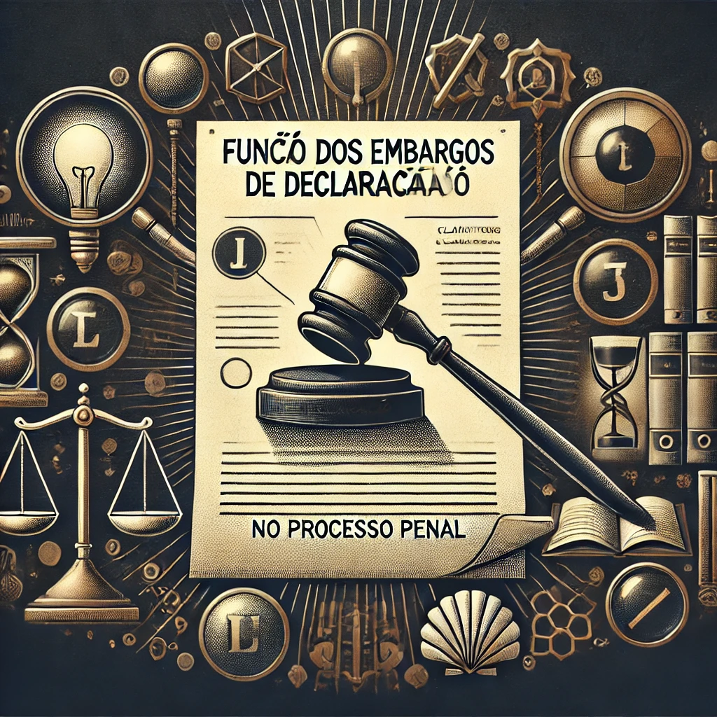 Função dos Embargos de Declaração no Processo Penal