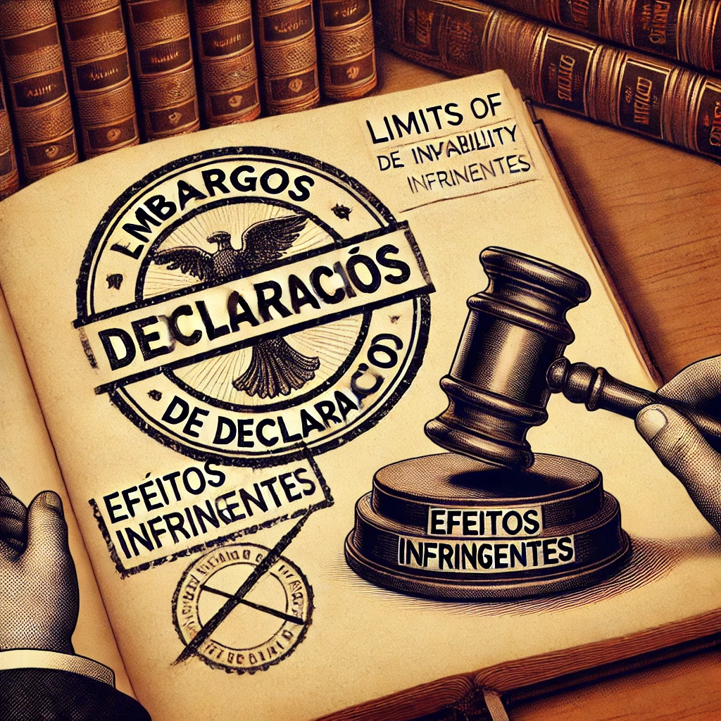 Limites dos Embargos de Declaração e a Inviabilidade de Efeitos Infringentes