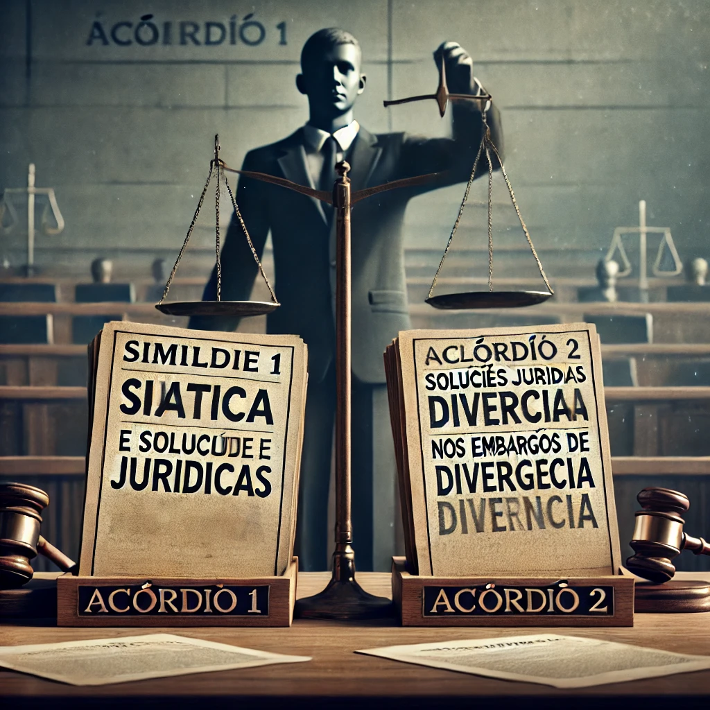 Similitude Fática e Soluções Jurídicas Diversas nos Embargos de Divergência