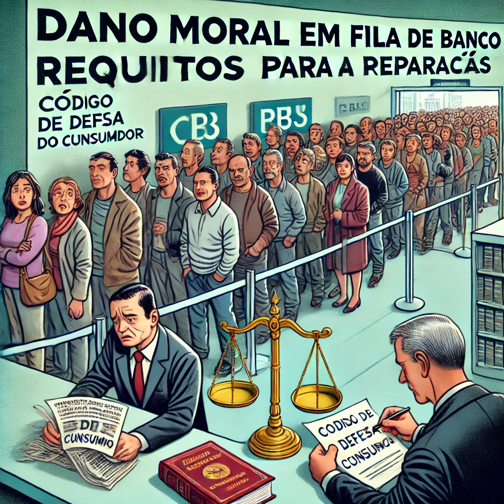 Dano moral em fila de banco: requisitos para a reparação