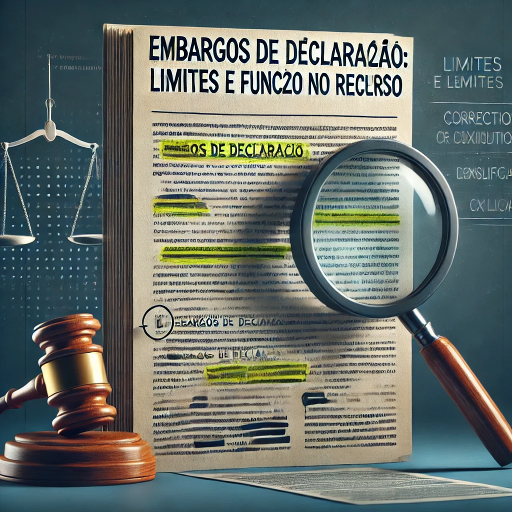 Embargos de Declaração: Limites e Função no Recurso