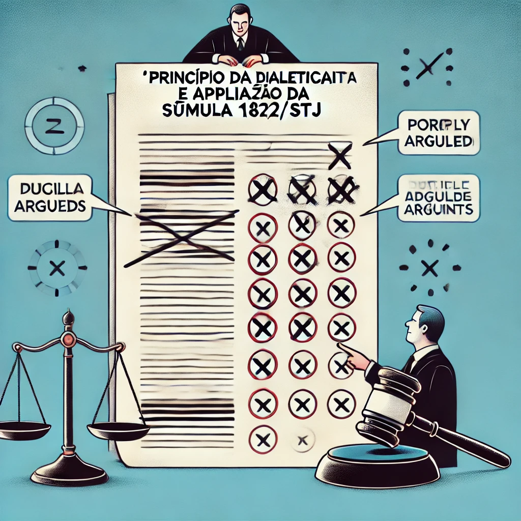 Princípio da Dialeticidade e Aplicação da Súmula 182/STJ