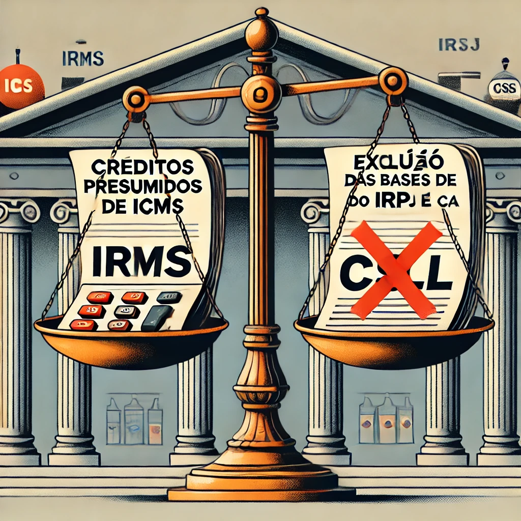 Créditos Presumidos de ICMS: Exclusão das Bases de Cálculo do IRPJ e da CSLL