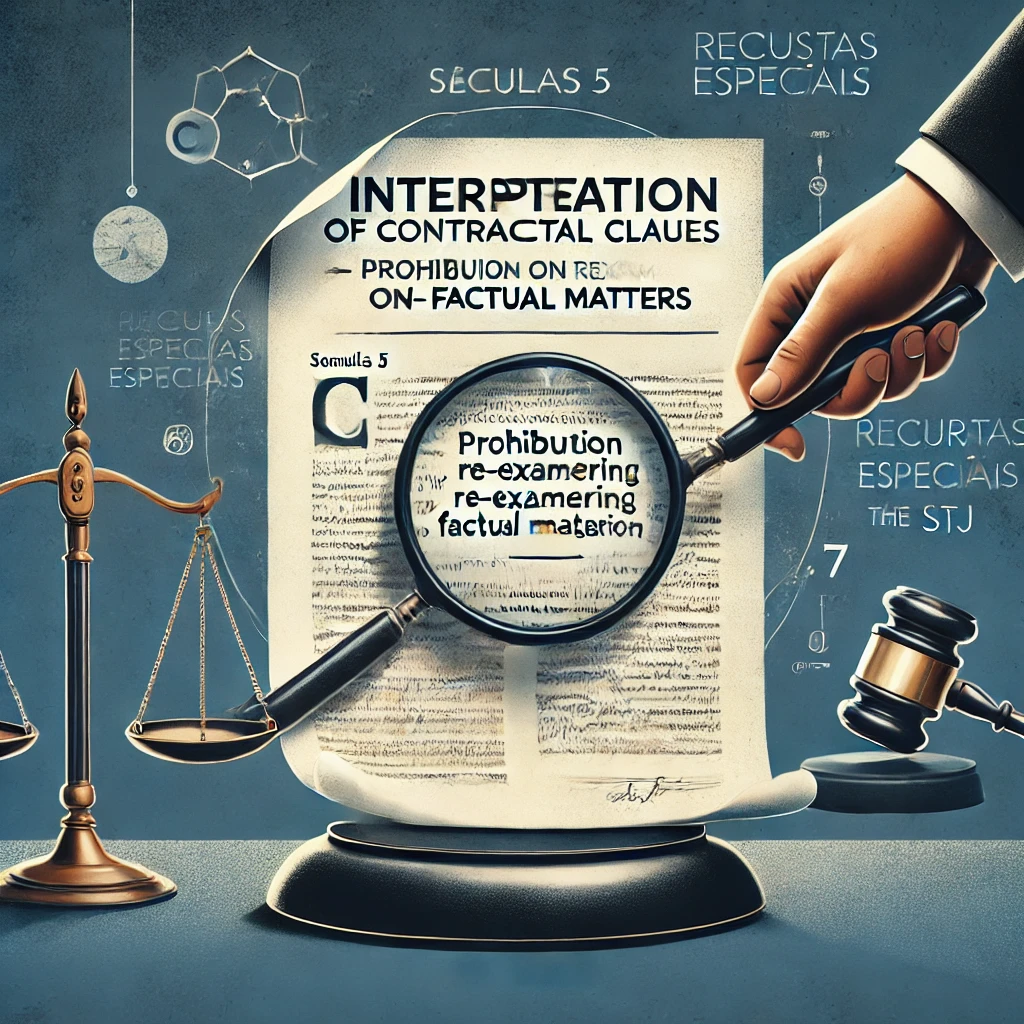 Interpretação de Cláusulas Contratuais e Revolvimento de Matéria Fática em Recursos Especiais