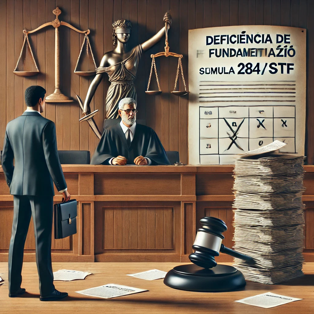 Deficiência de Fundamentação e Súmula 284/STF