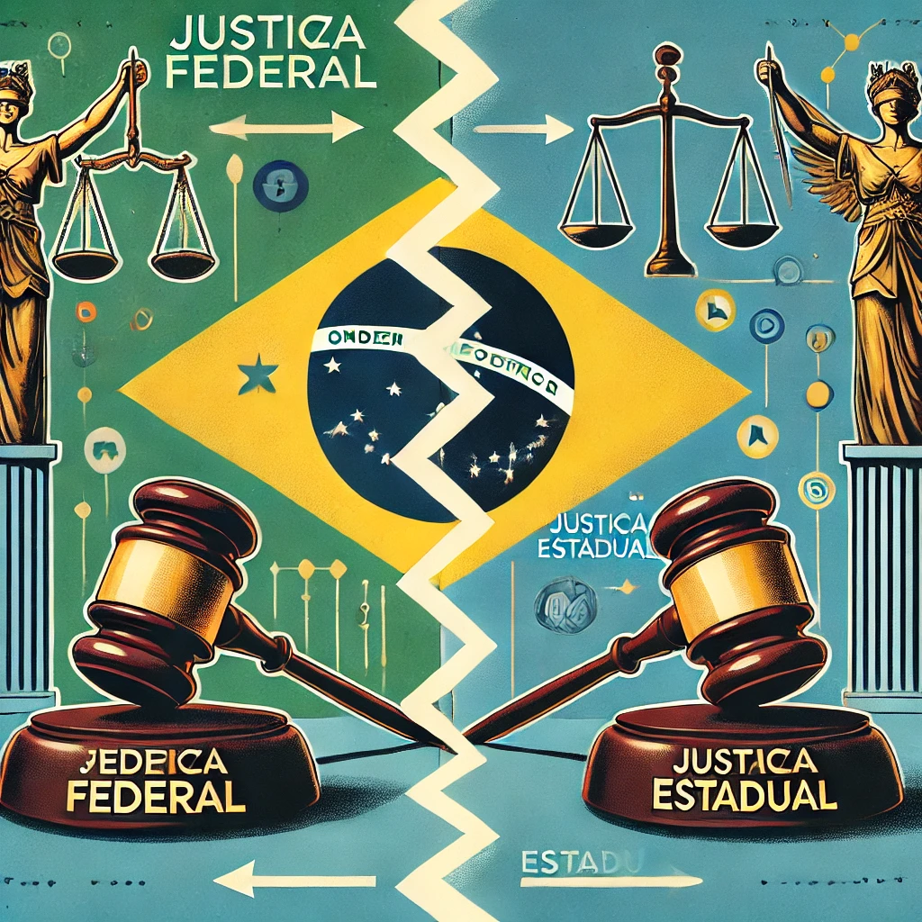 Conflitos de Competência entre Justiça Federal e Estadual