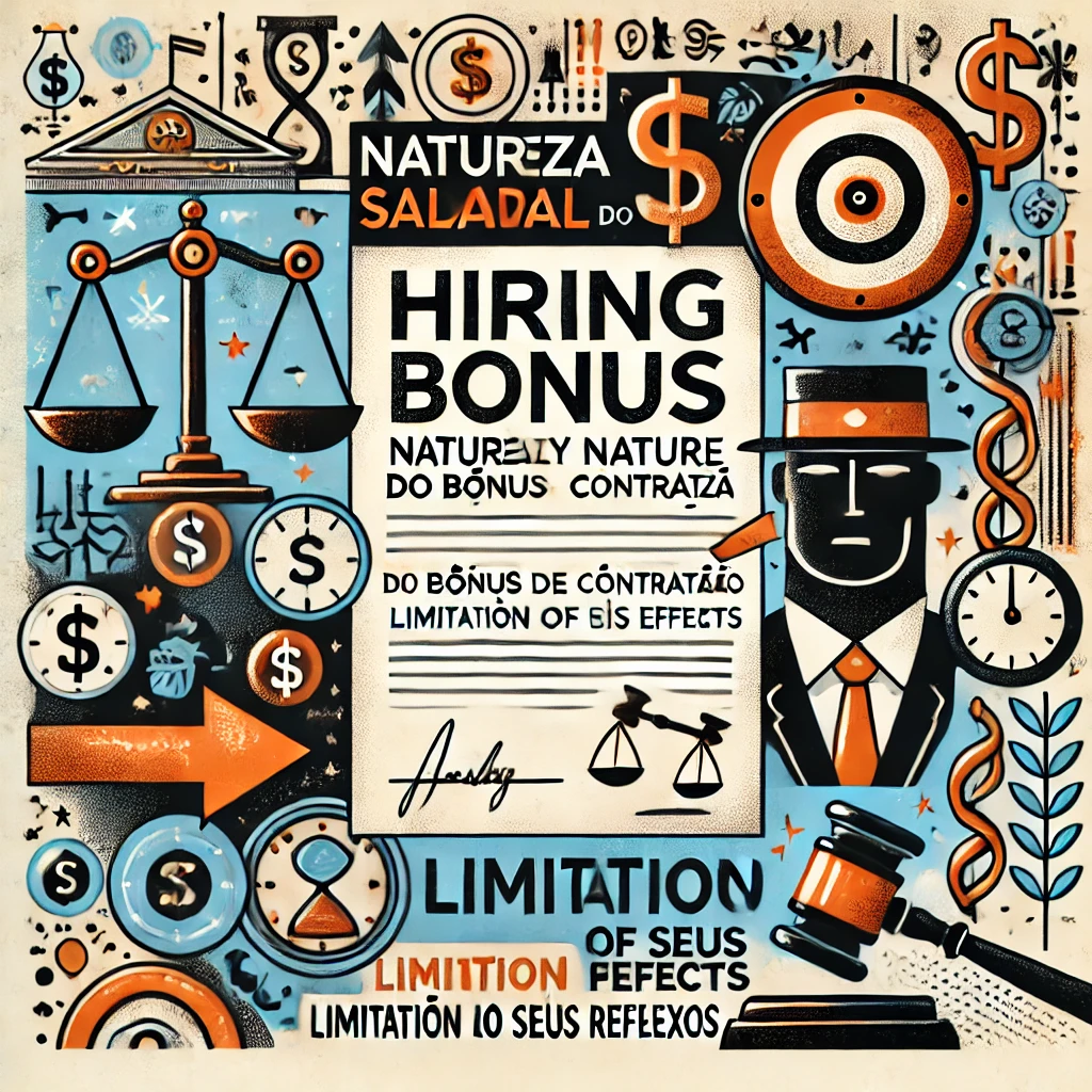 Natureza Salarial do Bônus de Contratação (Hiring Bonus) e Limitação de Seus Reflexos