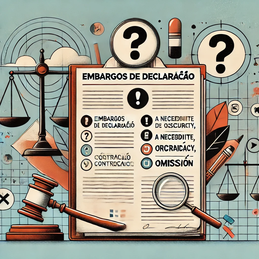 Embargos de Declaração e a Necessidade de Obscuridade, Contradição ou Omissão