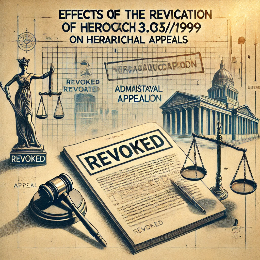 Efeitos da Revogação do Decreto 3.035/1999 no Recurso Hierárquico