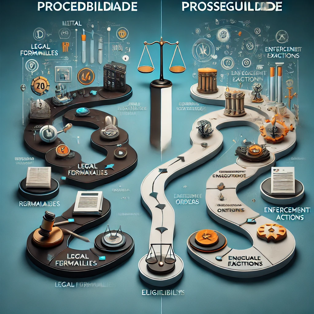 Diferenças entre procedibilidade e prosseguibilidade na execução fiscal