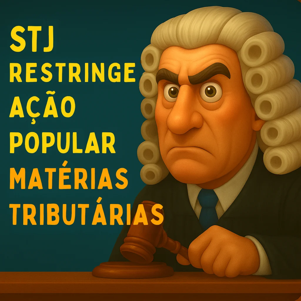 Análise do STJ sobre a inadequação da ação popular para questionar matéria tributária individual e limites para restituição de ICMS majorado por lei estadual conforme princípios constitucionais