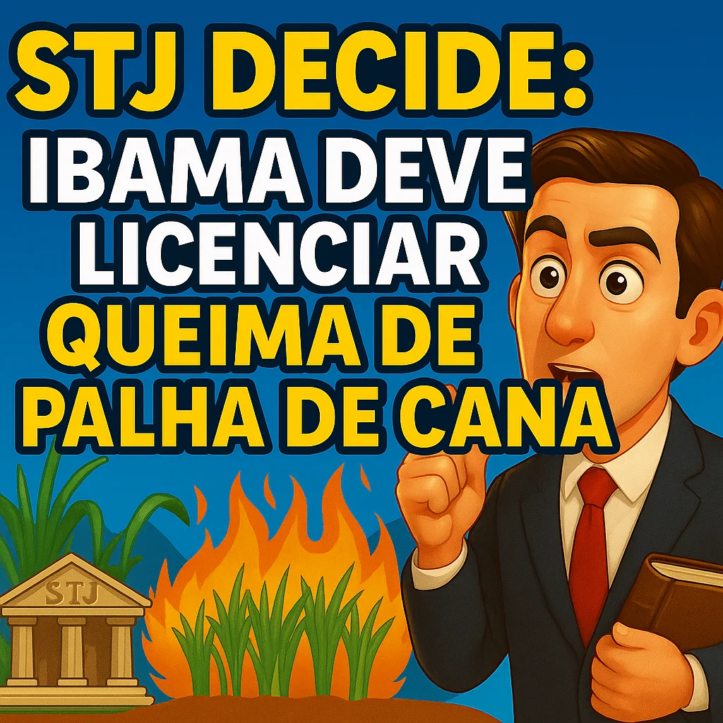 Análise Jurídica do Acórdão do STJ sobre Competência Federal para Licenciamento Ambiental da Queima de Palha de Cana-de-Açúcar com Base na LC 140/2011 e CF/88