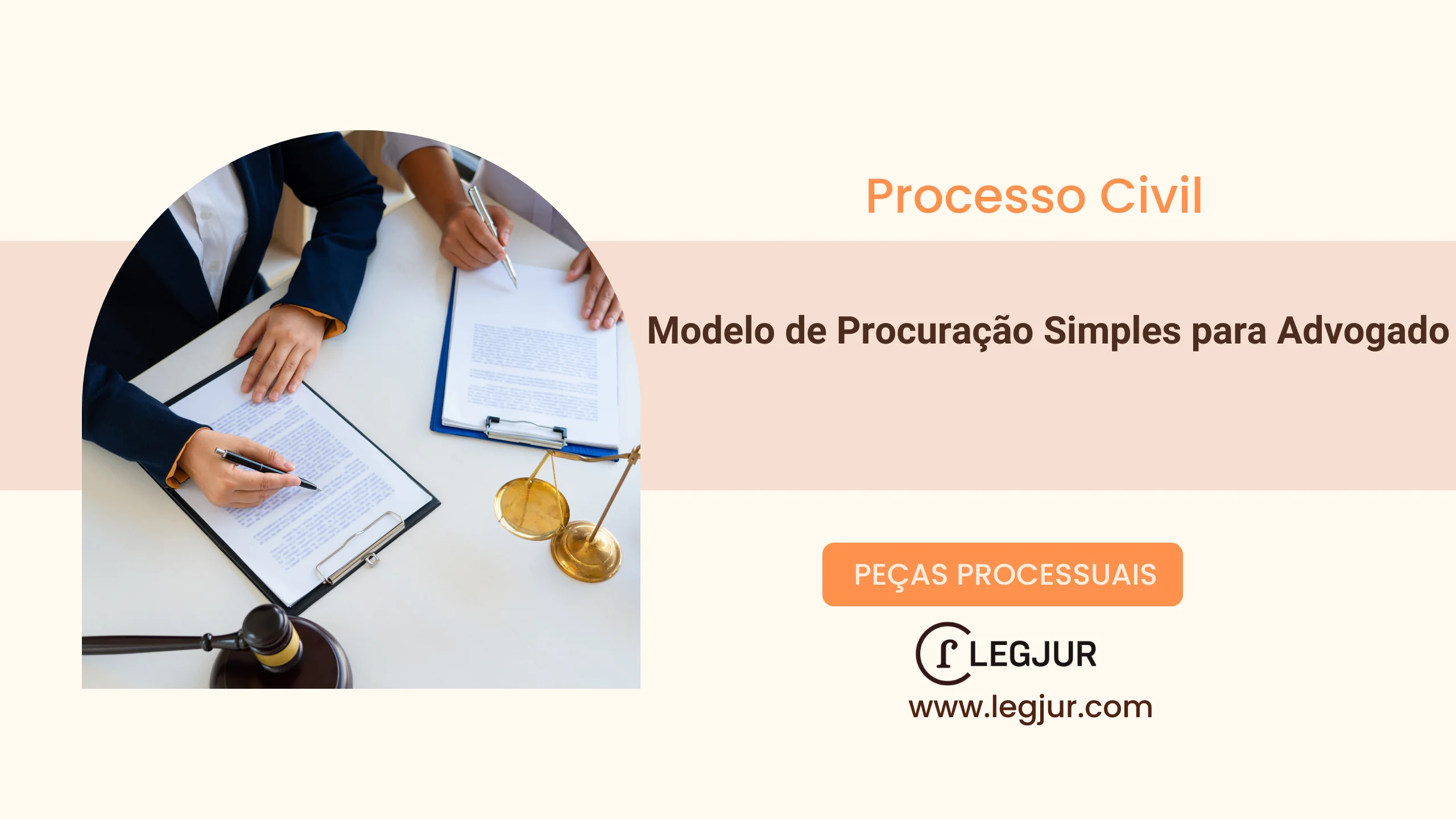 Modelo de Procuração Simples para Advogado