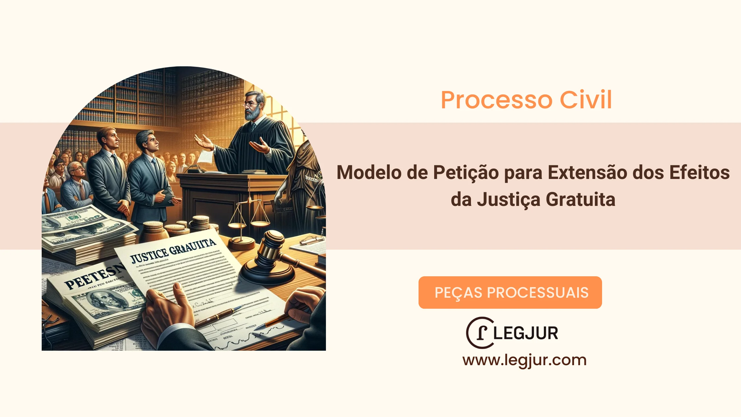 Modelo de Petição para Extensão dos Efeitos da Justiça Gratuita