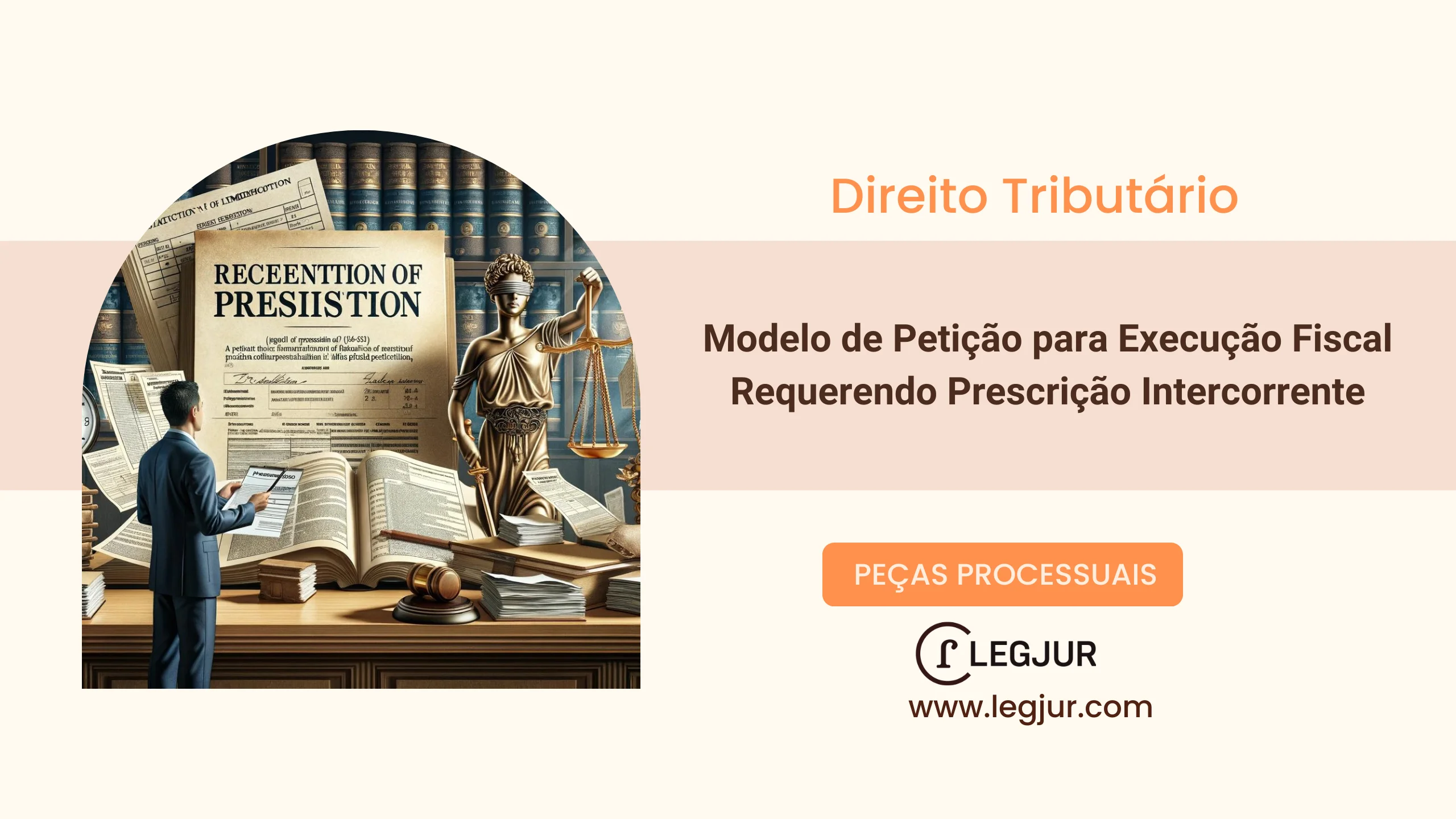 Modelo de Petição para Execução Fiscal Requerendo Prescrição Intercorrente
