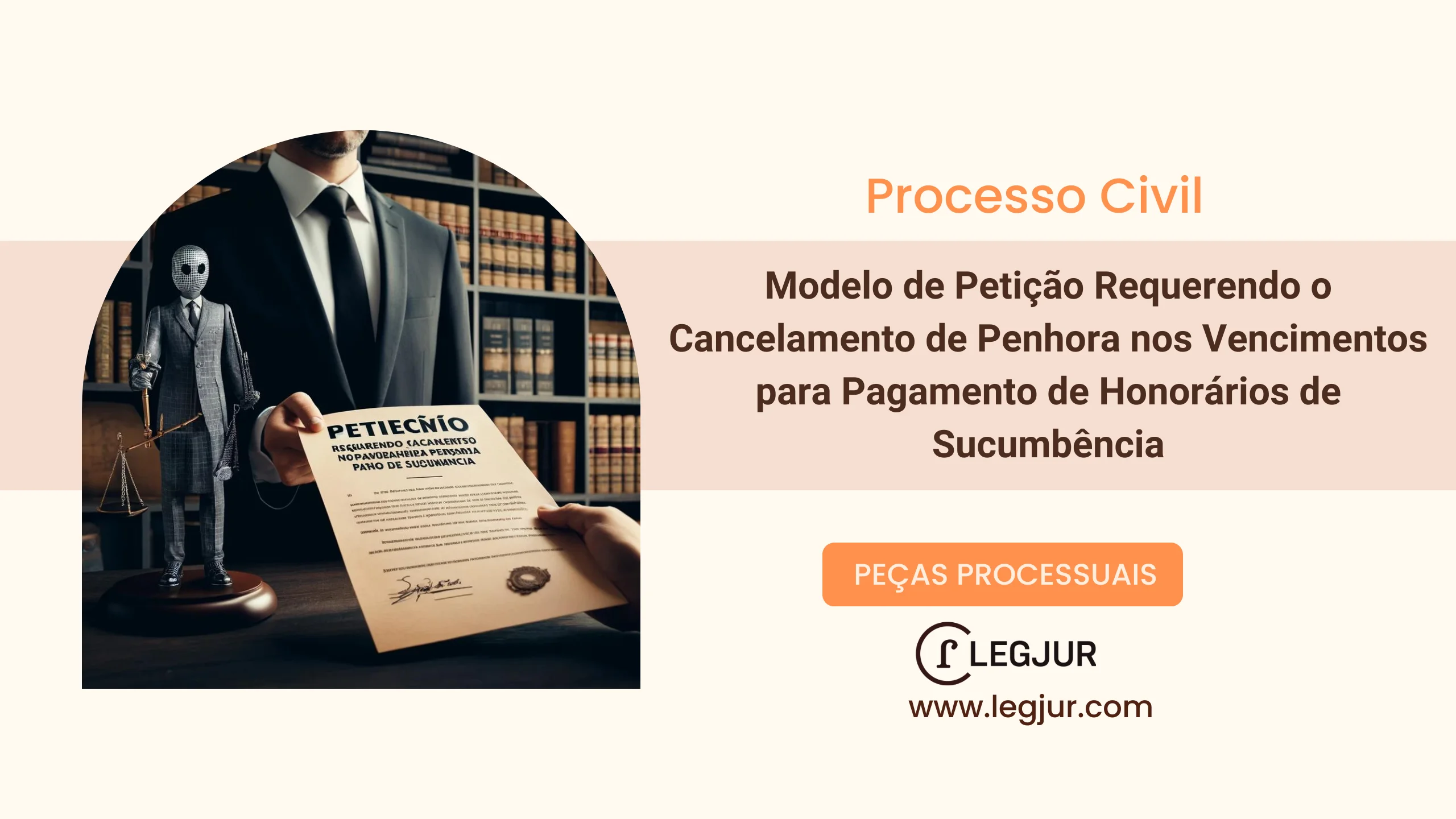 Modelo de Petição Requerendo o Cancelamento de Penhora nos Vencimentos para Pagamento de Honorários de Sucumbência