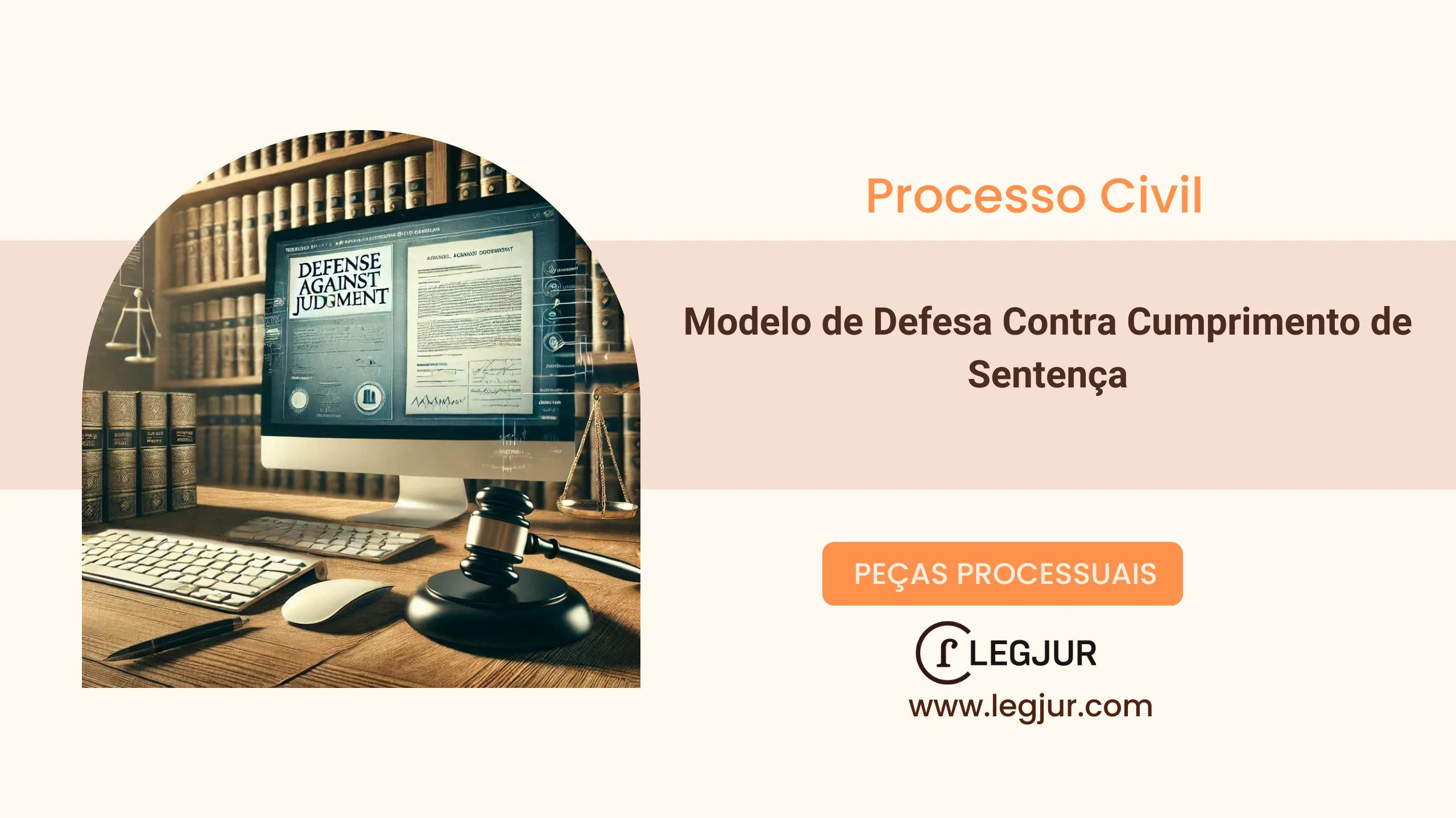 Modelo de Defesa Contra Cumprimento de Sentença