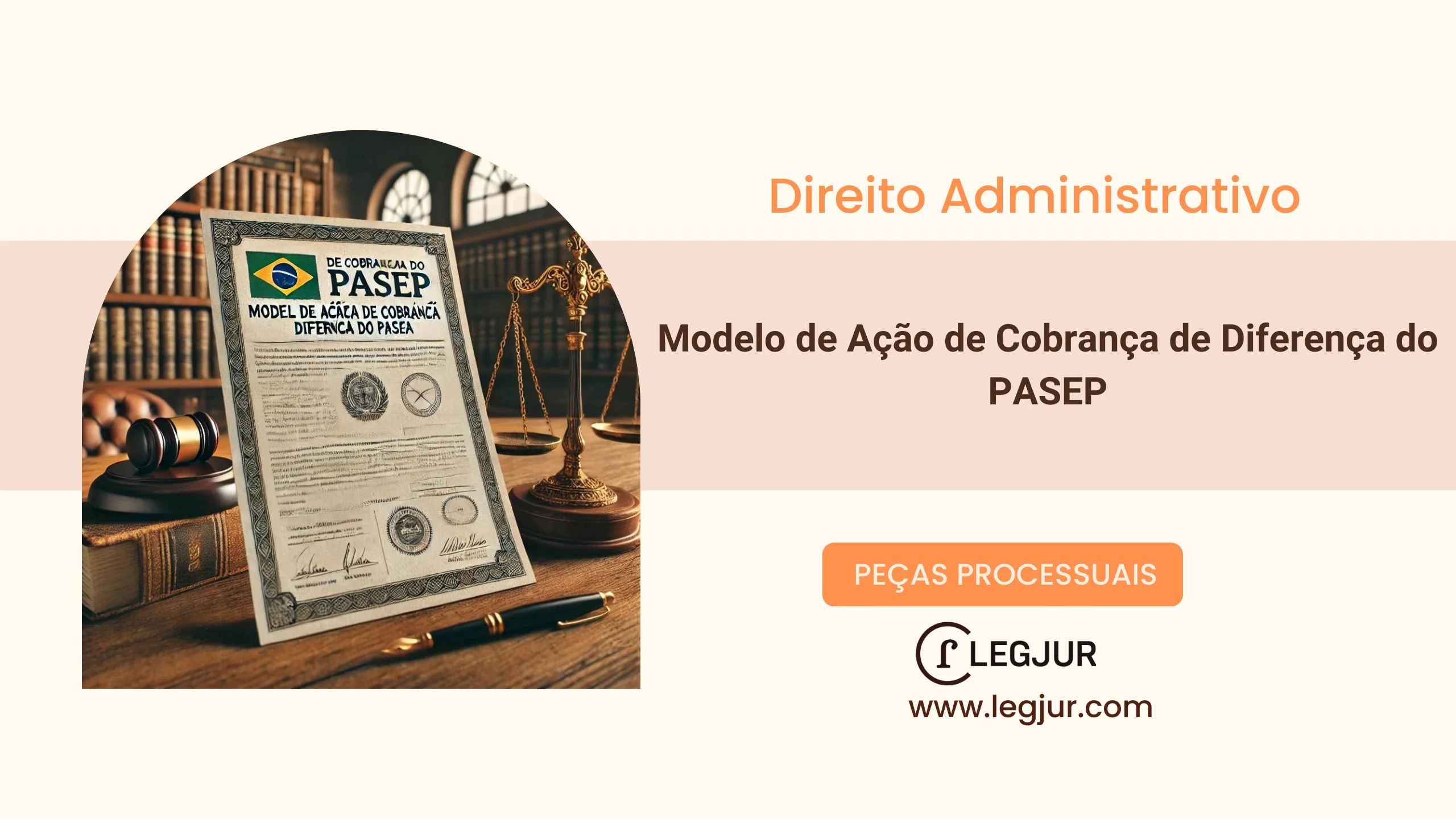 Modelo de Ação de Cobrança de Diferença do PASEP