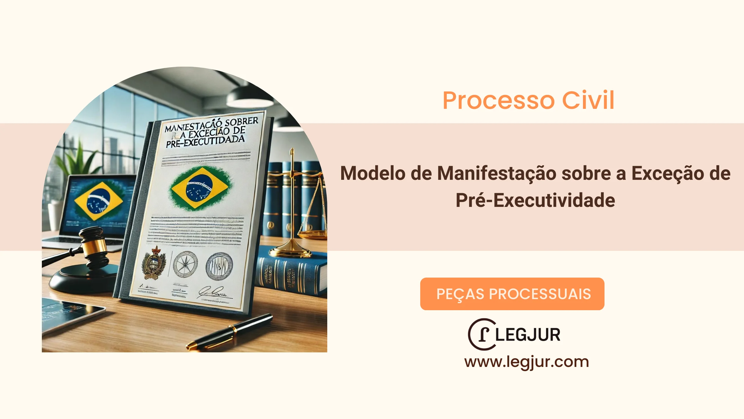 Modelo de Manifestação sobre a Exceção de Pré-Executividade