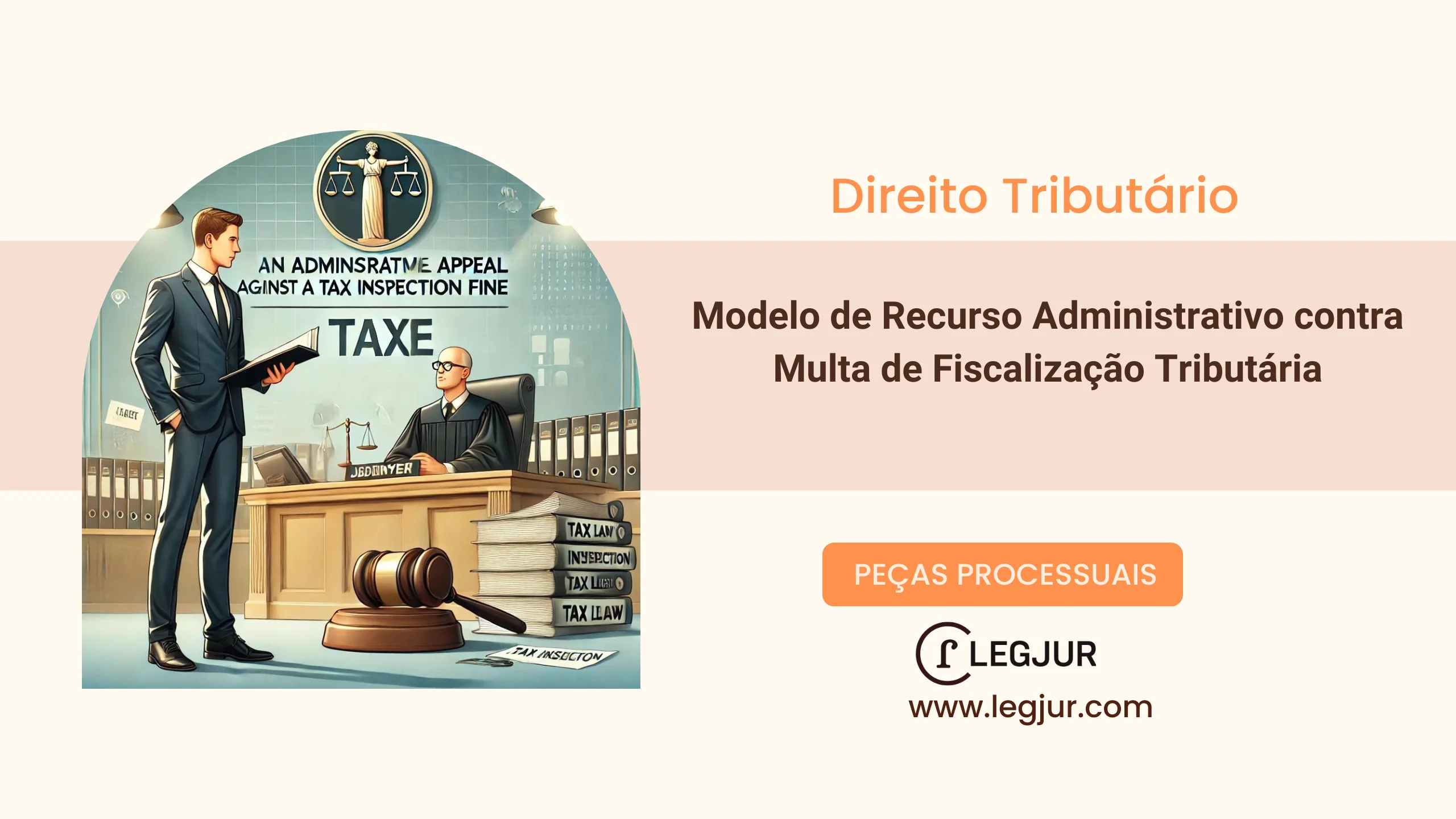 Modelo de Recurso Administrativo contra Multa de Fiscalização Tributária