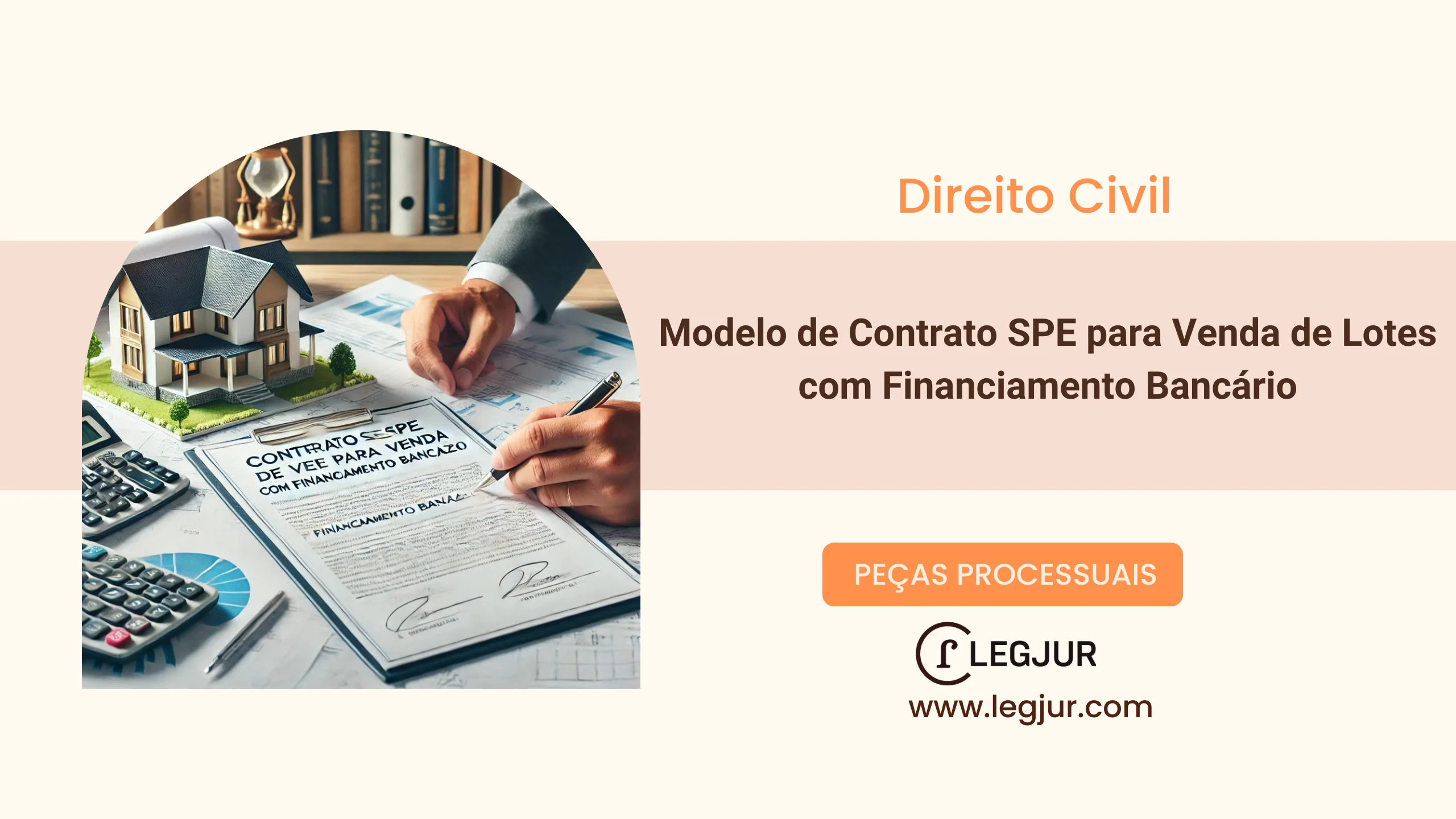 Modelo de Contrato SPE para Venda de Lotes com Financiamento Bancário