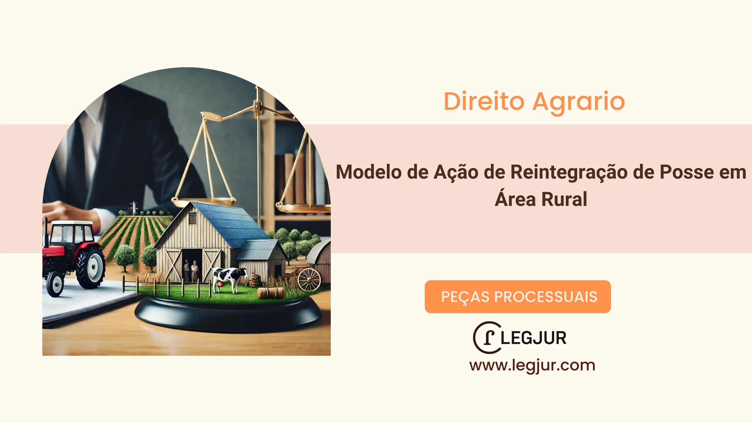 Modelo de Ação de Reintegração de Posse em Área Rural