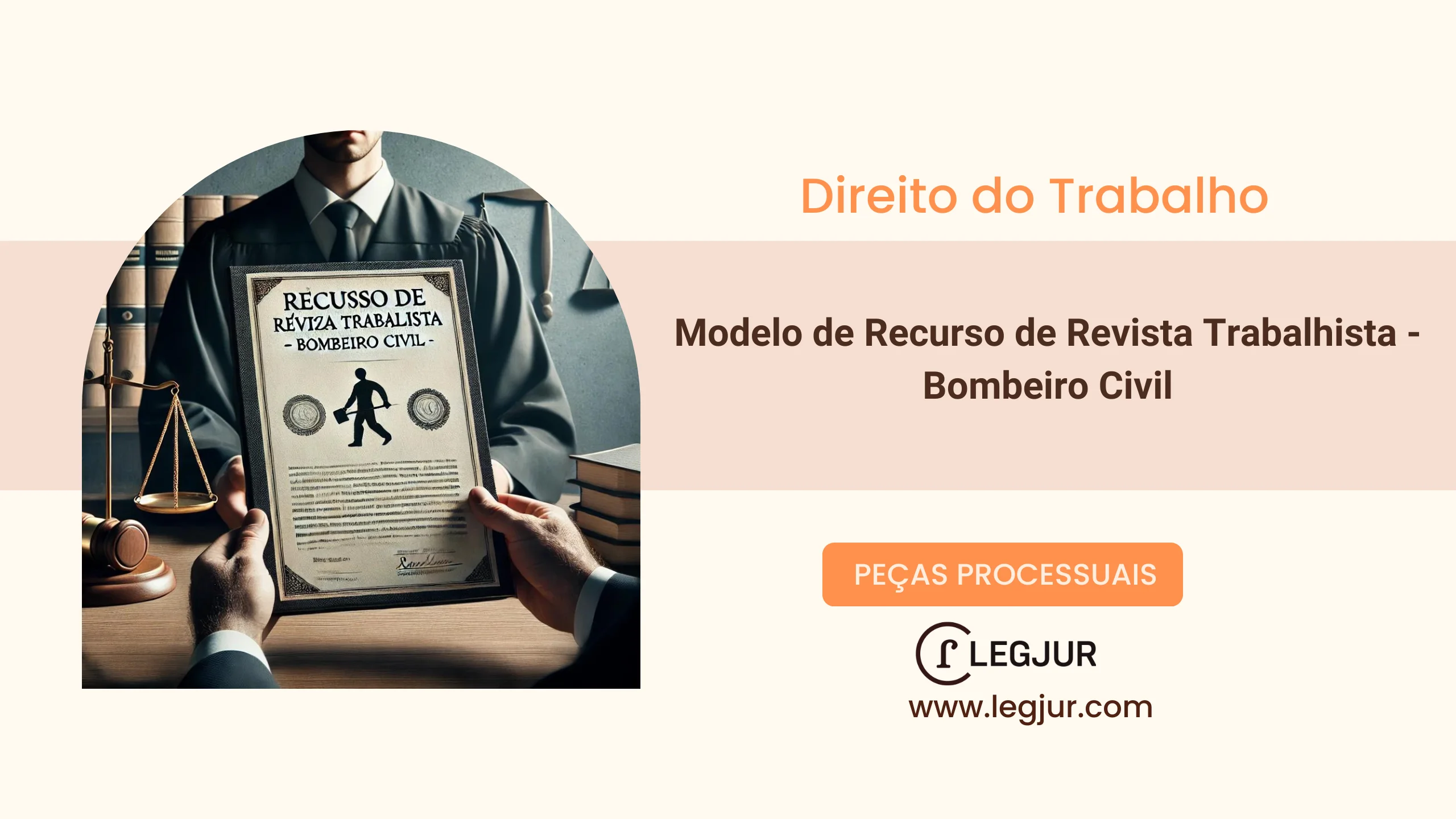 Modelo de Recurso de Revista Trabalhista - Bombeiro Civil