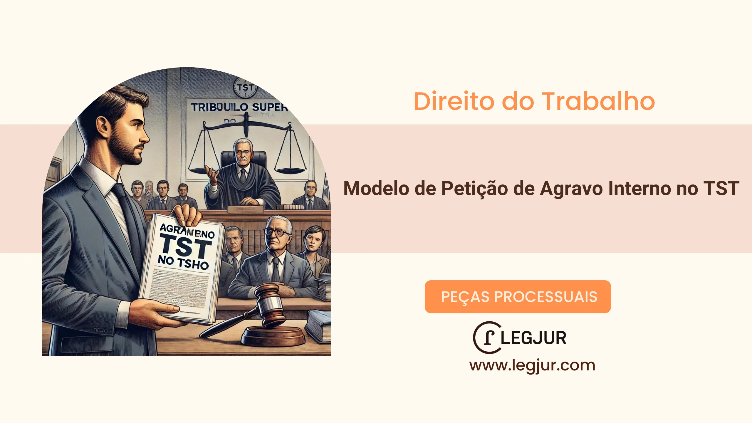 Modelo de Petição de Agravo Interno no TST