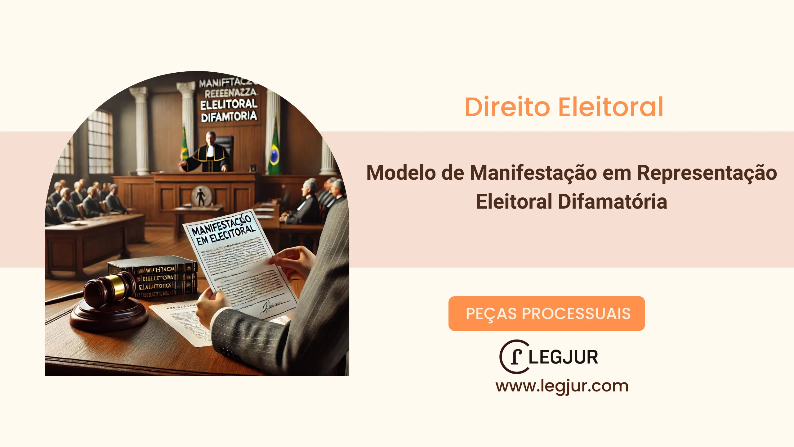 Modelo Manifestação em Representação Eleitoral Difamatória