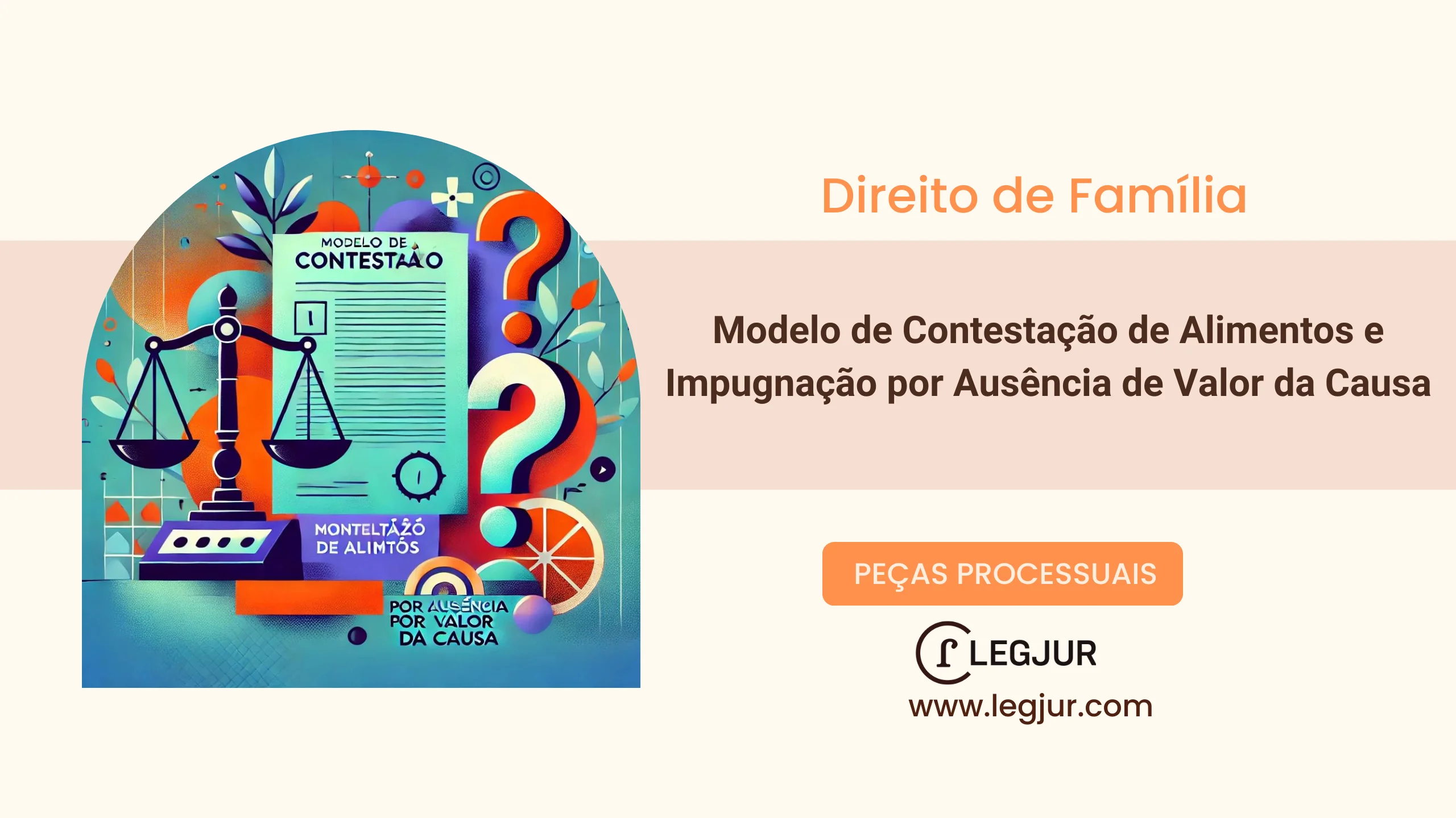 Modelo de Contestação de Alimentos e Impugnação por Ausência de Valor da Causa