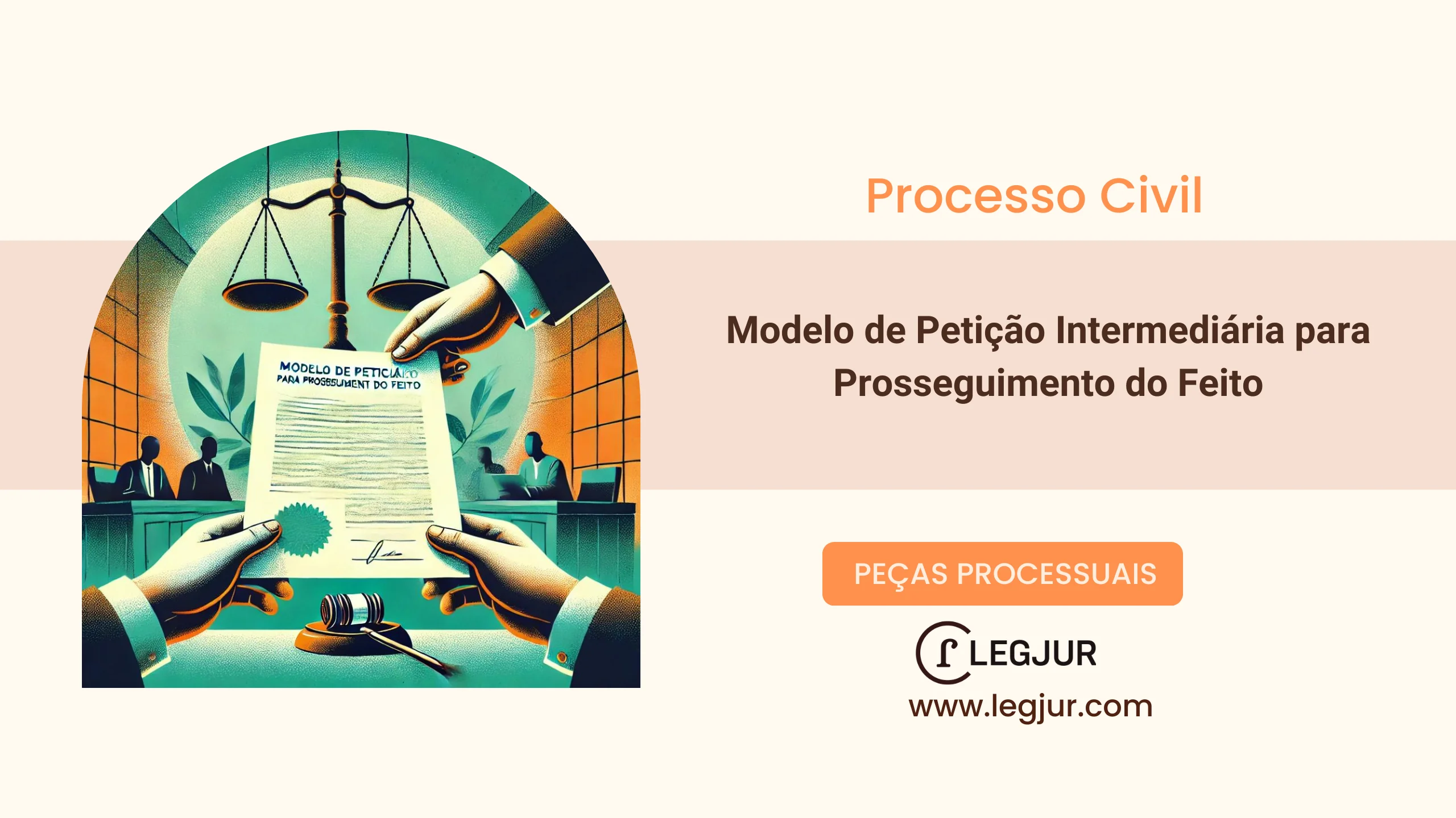 Modelo de Petição Intermediária para Prosseguimento do Feito