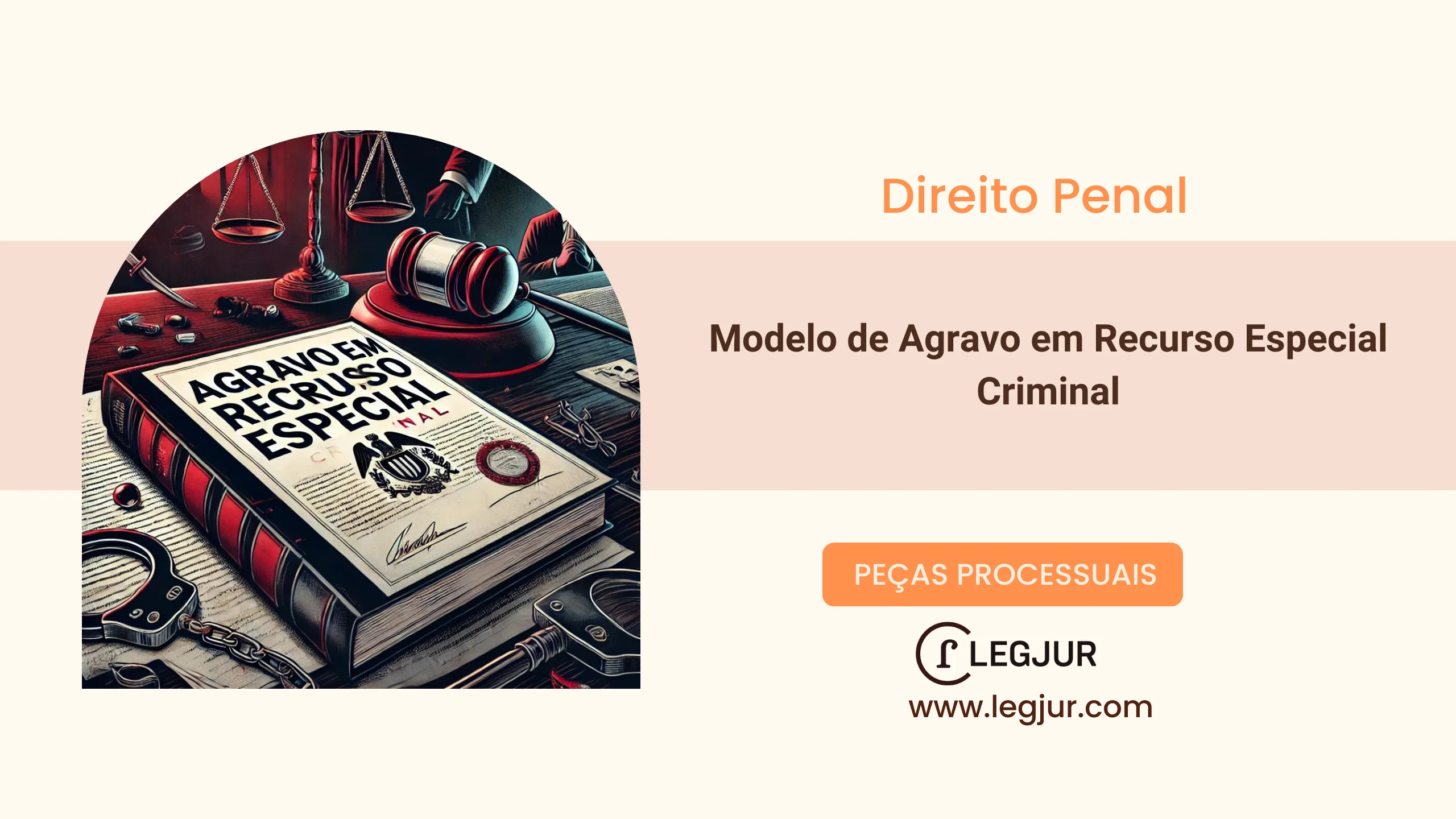 Modelo de Agravo em Recurso Especial Criminal