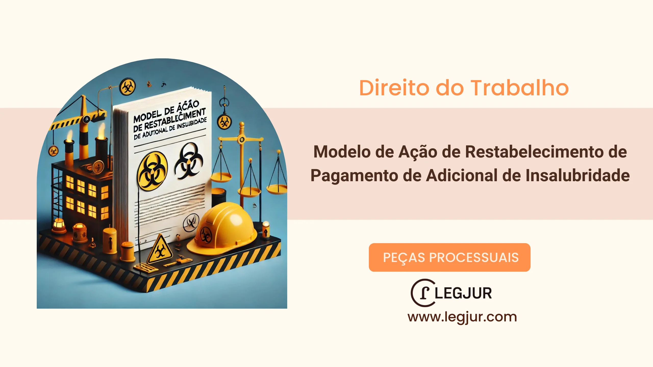 Modelo de Ação de Restabelecimento de Pagamento de Adicional de Insalubridade