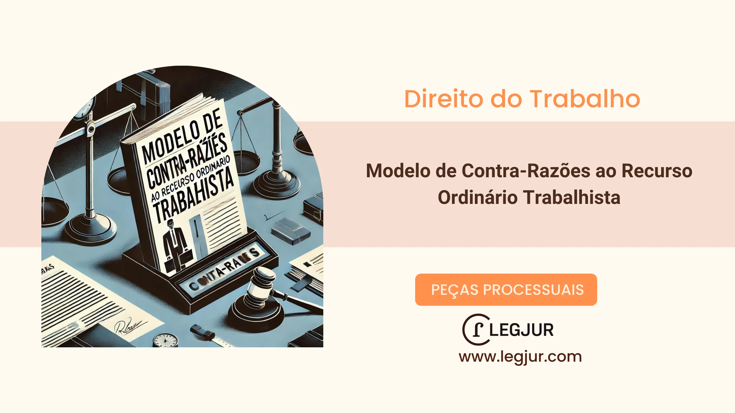 Modelo de Contra-Razões ao Recurso Ordinário Trabalhista