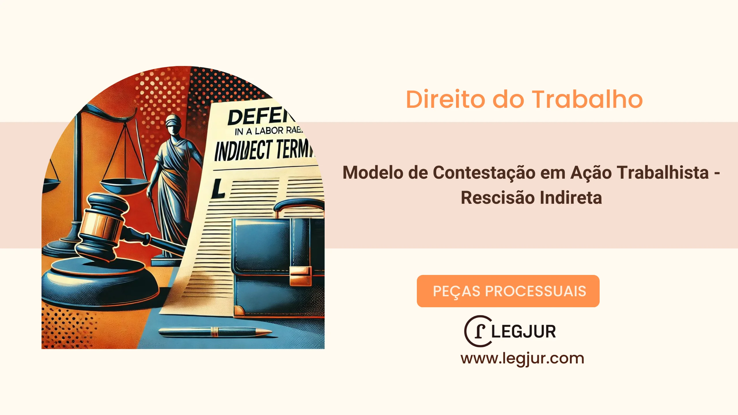 Modelo de Contestação em Ação Trabalhista - Rescisão Indireta