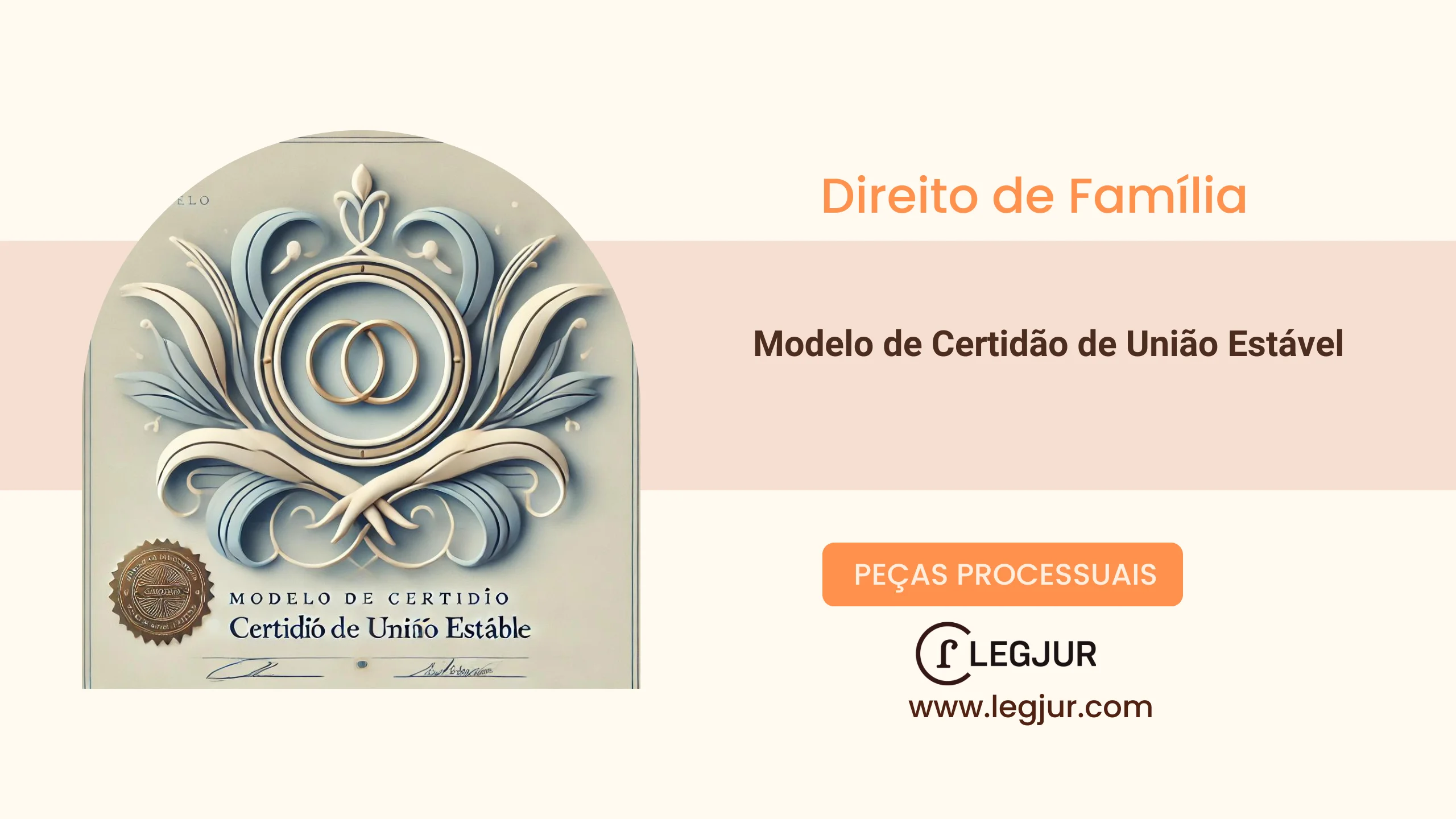 Modelo de Certidão de União Estável