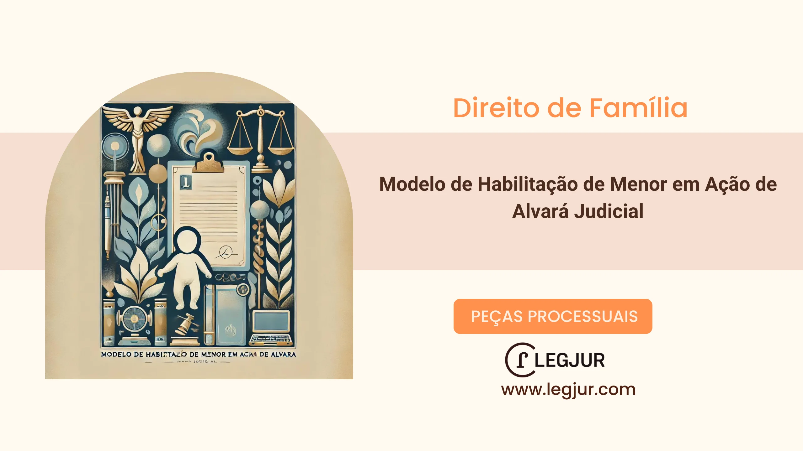 Modelo de Habilitação de Menor em Ação de Alvará Judicial