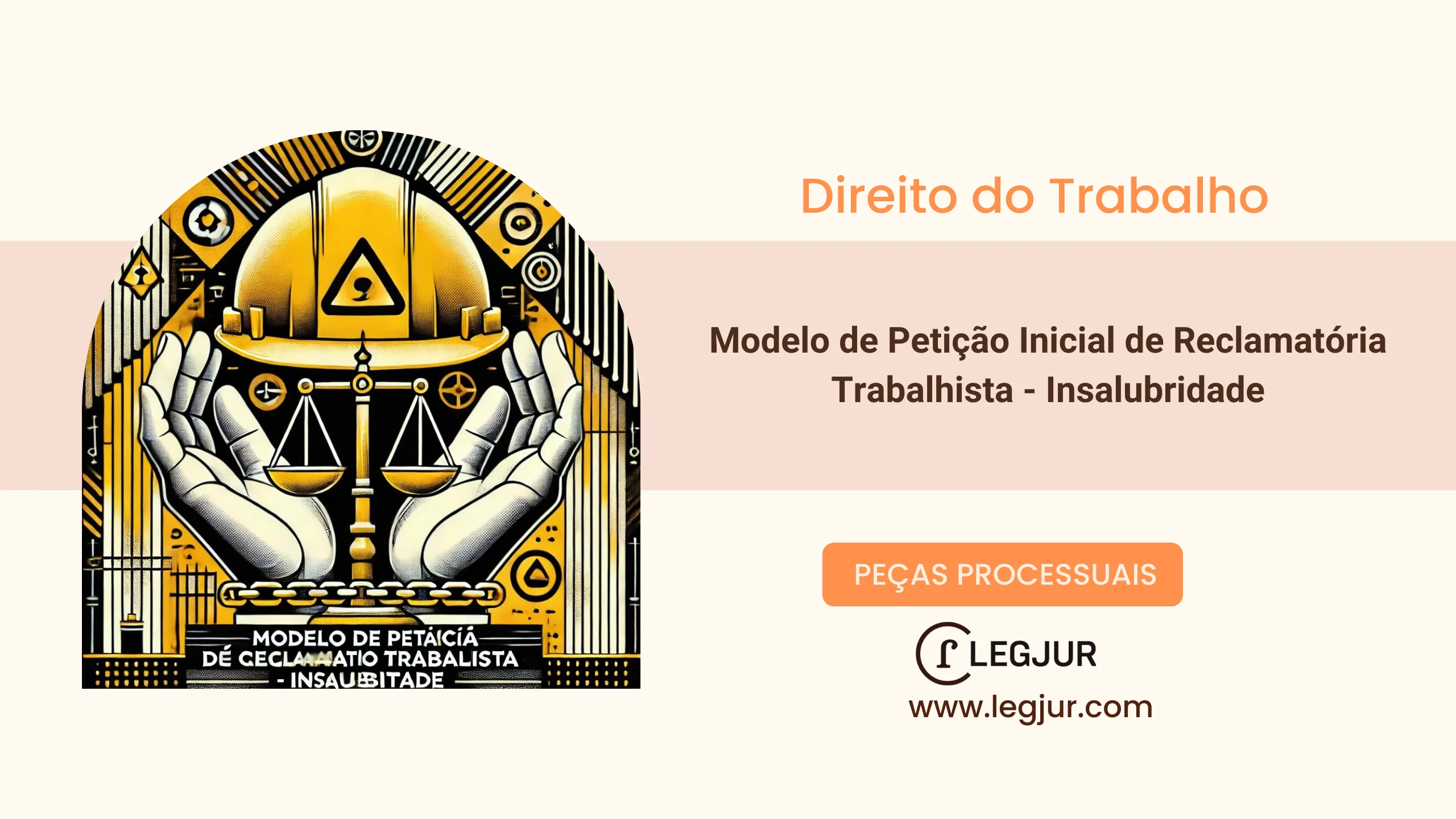 Modelo de Petição Inicial de Reclamatória Trabalhista - Insalubridade