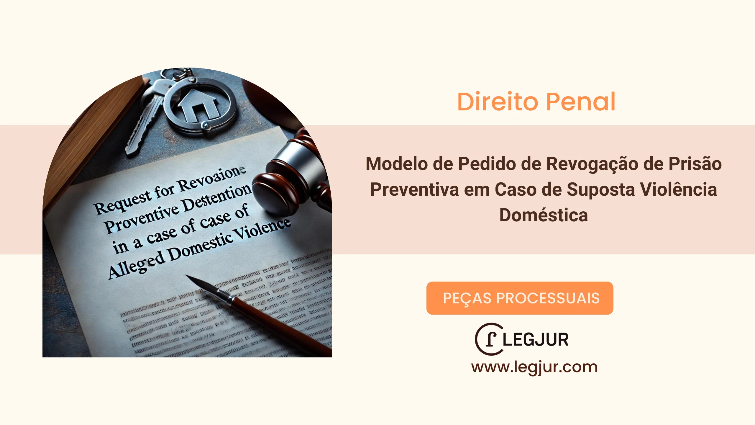 Modelo de Pedido de Revogação de Prisão Preventiva em Caso de Suposta Violência Doméstica