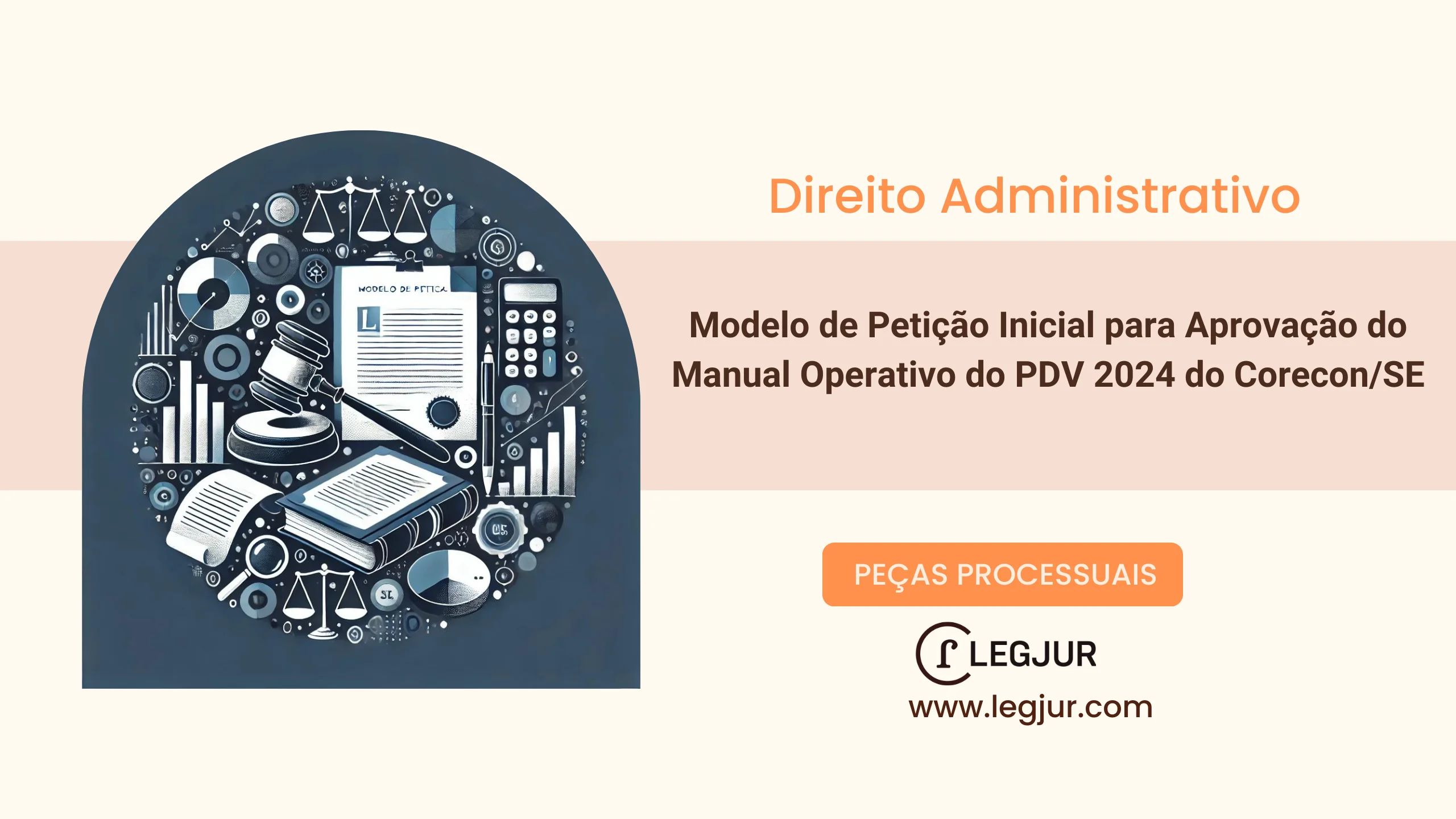 Modelo de Petição Inicial para Aprovação do Manual Operativo do PDV 2024 do Corecon/SE