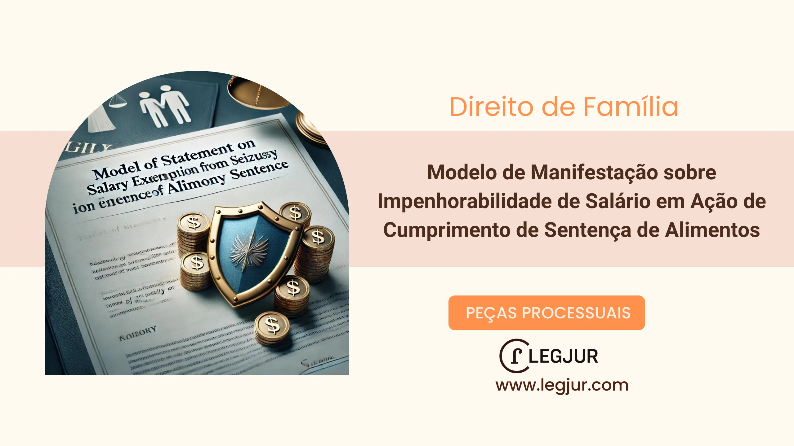 Modelo de Manifestação sobre Impenhorabilidade de Salário em Ação de Cumprimento de Sentença de Alimentos